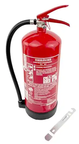 Die beste Feuerlöscher 6kg HausundWerkstatt24 AF 6l Wassernebel 2026 Test Bestseller Feuerlöscher 6kg HausundWerkstatt24 AF 6l Wassernebel