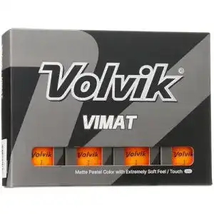 Volvik-Golfbälle Volvik Unisex Vimat Golfball, Gelb, Einheitsgröße
