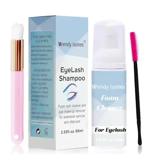 Wimpernshampoo WENDY LASHES Wimpern Shampoo 60ML