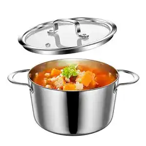 Kochtopf 20 cm Lio SHAAR Topf Induktion Kochtopf 3 Liter