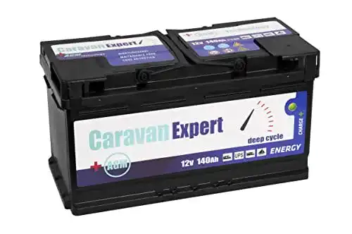 AGM-Batterie 140Ah CaravanExpert Wohnmobilbatterie