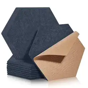 Akustikplatte Paauzoeng Hexagon selbstklebend 12 Stück
