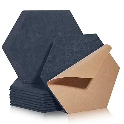 Akustikplatte Paauzoeng Hexagon selbstklebend 12 Stück