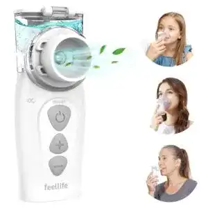 Inhaliergerät Kinder FEELLIFE Inhalator Vernebler, Inhalationsgerät