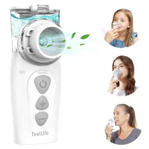 Inhaliergerät Kinder FEELLIFE Inhalator Vernebler, Inhalationsgerät