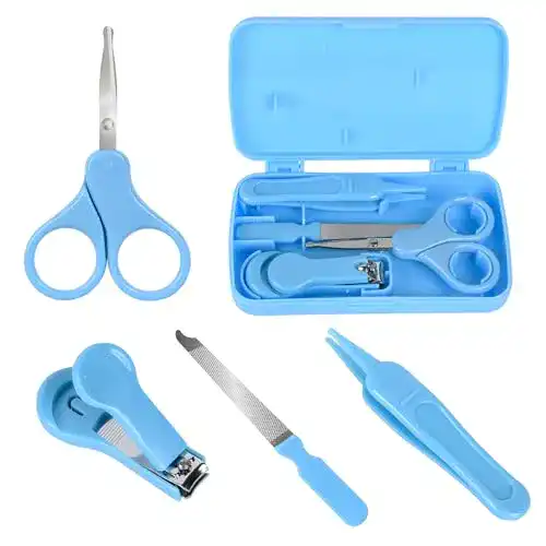 Baby-Nagelset Econtal Baby Nagelpflegeset 4-in-1 in Blau