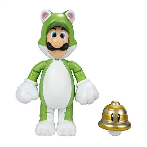 Super-Mario-Figuren Nintendo 91448 10cm Luigi als Katze