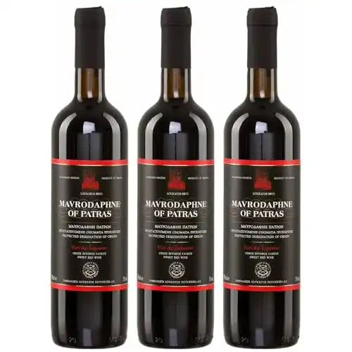 Griechischer Wein Jassas Griechische Feinkost Mavrodaphne, 3x