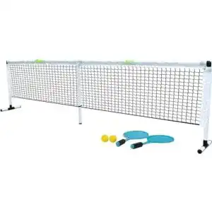 Tennisnetz Scatch Set mit und Schlägern Netzgarnitur Kombi