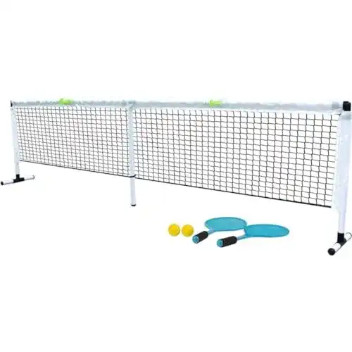 Tennisnetz Scatch Set mit und Schlägern Netzgarnitur Kombi