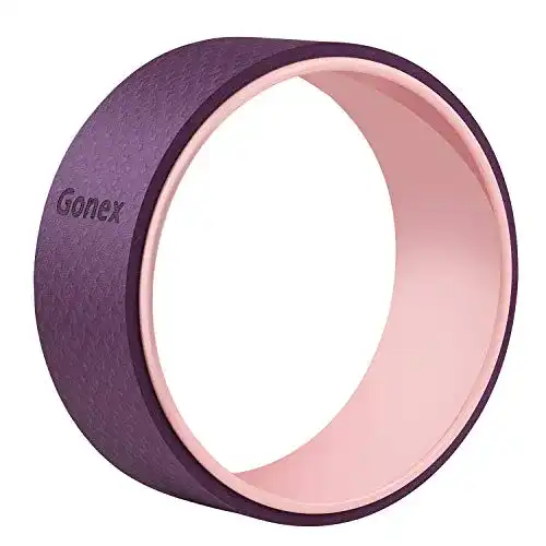 Yoga Wheel Gonex Yoga Rad, Rückenstrecker mit 10mm