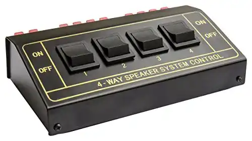 Lautsprecher-Umschalter Good Connections, Switch von 4 Paaren