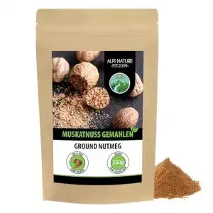 Muskatnuss gemahlen Alpi Nature, 250g, 100% naturrein