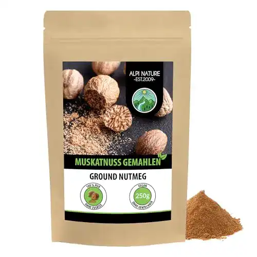Muskatnuss gemahlen Alpi Nature, 250g, 100% naturrein