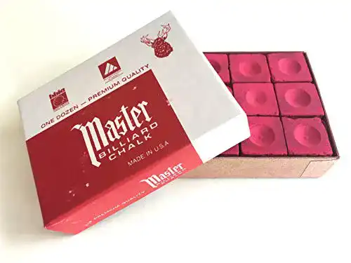 Die beste Billardkreide Master Billard-Kreide Rot 12-er 2026 Test Bestseller Billardkreide Master Billard-Kreide Rot 12-er