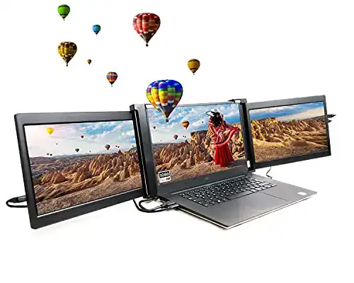 Triple-Screen notebookwings 11, tragbarer Monitor Full-HD IPS