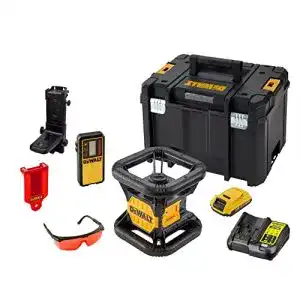 Rotationslaser DEWALT DCE074D1R-QW , Vertikal-Lot einfach, 18 V