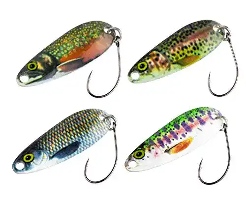 Die beste Forellen-Blinker FISHN Forellen Spoon Set REALLYone, 3,2gr, 3,5cm Forellenköder, Forellenspoons, Forellenblinker zum Angeln 2026 Test Bestseller Forellen-Blinker FISHN Forellen Spoon Set REALLYone, 3,2gr, 3,5cm Forellenköder, Forellenspoons, Forellenblinker zum Angeln