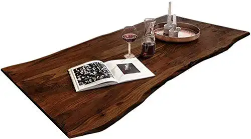 Massivholzplatte SAM Tischplatte 160×85 cm, Quintus, Akazie