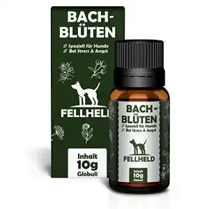 Beruhigungsmittel für Hunde FELLHELD Bachblüten für Hunde