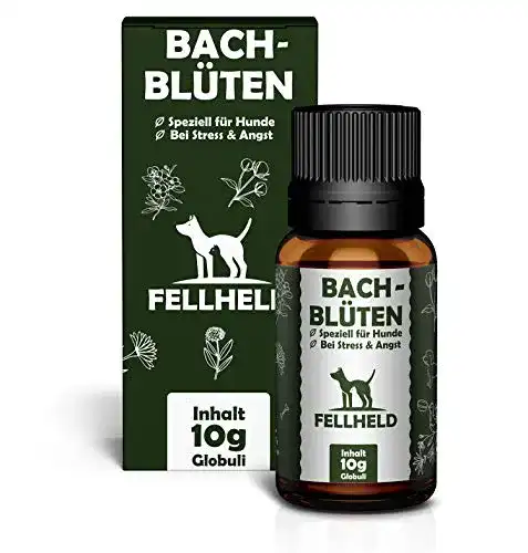 Beruhigungsmittel für Hunde FELLHELD Bachblüten für Hunde