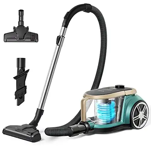Staubsauger 800 Watt EUREKA Bodenstaubsauger Beutellos
