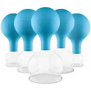 Schröpfglas PULOX Schröpfgläser Set aus Echtglas diverse Größen