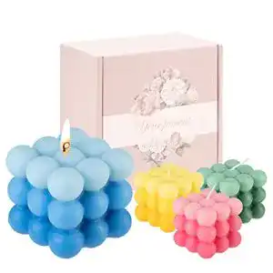 Bubble-Kerze MOSEING Duftkerzen Geschenkset mit 4