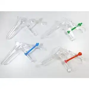 Spekulum 4 x nach Cusco, 4 Größen inklusive 1 Tube Gleitmittel