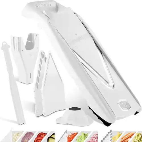 Gemüsehobel Börner V5 PowerLine Plus Set, Fruchthalter, 6 tlg.