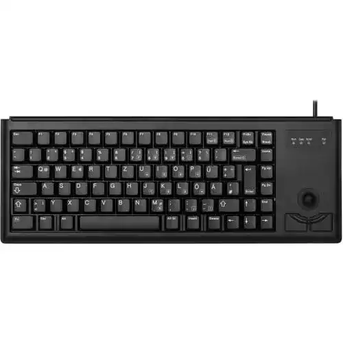Tastatur mit Trackball CHERRY G84-4400 Tastatur USB, Trackball
