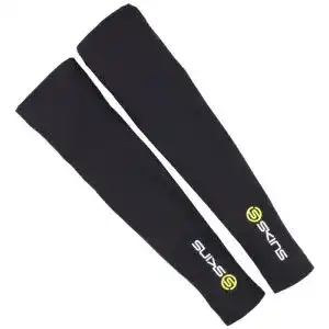 Armlinge Skins Essential Unisex Kompressionshülsen, Schwarz