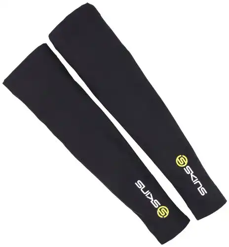 Armlinge Skins Essential Unisex Kompressionshülsen, Schwarz