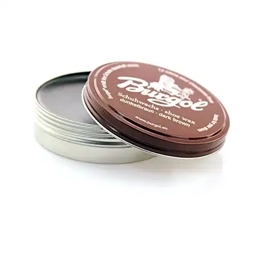 Burgol-Schuhwachs Burgol Palmenwachs Shoe Cream 100 ml, Dunkelbraun