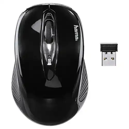 Die beste Hama-Maus Hama 86537 AM-7300 2.4-GHz-USB-Empfänger optisch Maus 2026 Test Bestseller Hama-Maus Hama 86537 AM-7300 2.4-GHz-USB-Empfänger optisch Maus