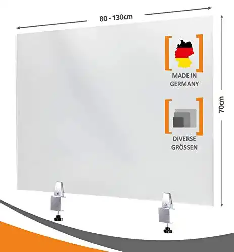 Die beste Spuckschutz 90x70 MyMaxxi | Spuckschutz Trennwand Acrylglas 2026 Test Bestseller Spuckschutz 90×70 MyMaxxi | Spuckschutz Trennwand Acrylglas