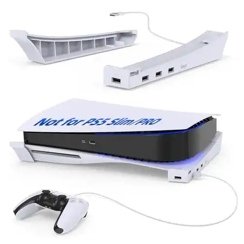 PS5-Standfuß MENEEA Horizontaler Ständer für PS5 Konsole