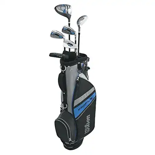 Wilson-Golfset Wilson Jungen Profile JR Große rechte Hand, Blau