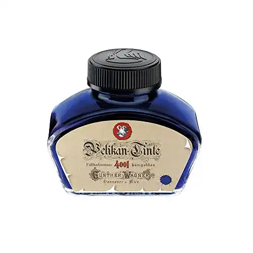 Tintenfass Pelikan Tintenglas Historisch, Königsblau, 62,5ml