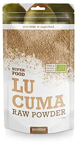 Lucuma-Pulver Purasana Lucuma Pulver Bio 200g – köstlich