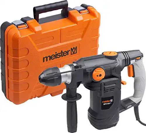 Die beste Kombihammer Meister Pneumatischer Bohrhammer 1500 Watt 2026 Test Bestseller Kombihammer Meister Pneumatischer Bohrhammer 1500 Watt
