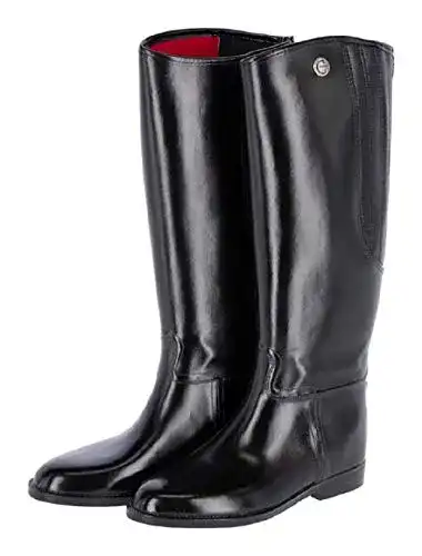 Reitstiefel Kerbl Damen Flexo, PVC Gummi Stiefel Gummi, schwarz