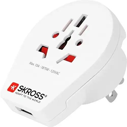 Reiseadapter SKROSS World to USA USB Charger: für Reisen