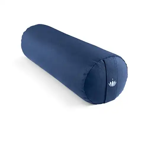 Yoga-Bolster Lotuscrafts Yogarolle für Yin Yoga Ø24 cm – Yoga Rolle