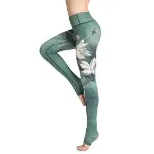Sportleggings FLYILY Schöne Printed Sport Leggings Sporthose