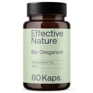 Oregano-Öl-Kapseln effective nature Oregano Öl, 60 Kapseln