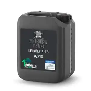 Leinölfirnis WO-WE 5L Holzöl farblos Leinöl Firnis Holz Öl W210