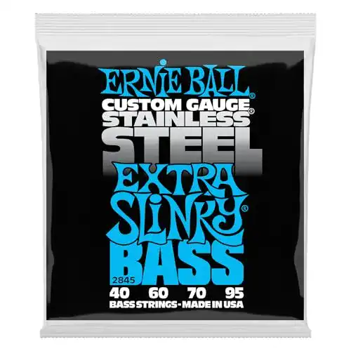 Die beste Ernie-Ball-Bass-Saiten Ernie Ball Extra Slinky Stainless Steel 2026 Test Bestseller Ernie-Ball-Bass-Saiten Ernie Ball Extra Slinky Stainless Steel