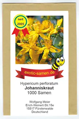 Johanniskraut-Samen exotic-samen Johanniskraut, 1000 Samen