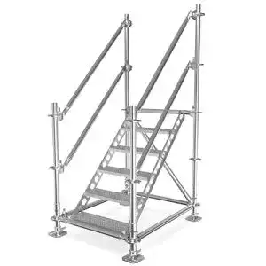 Bautreppe Scafom-rux Außentreppe für 1 m Höhenunterschied